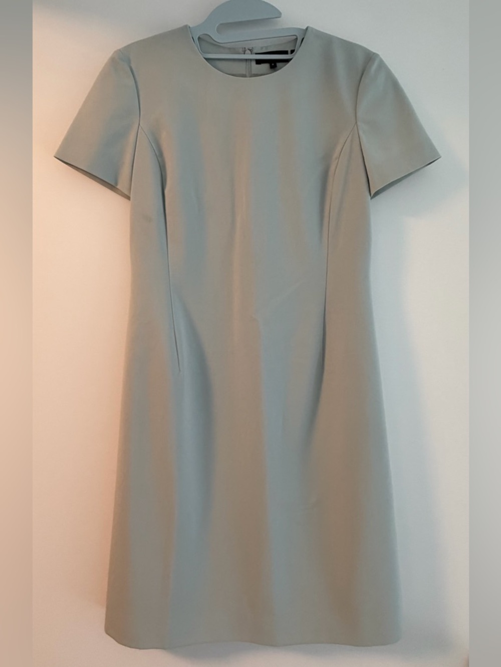Theory Mint Short-Sleeve Office Dress - Picture 2 of 3